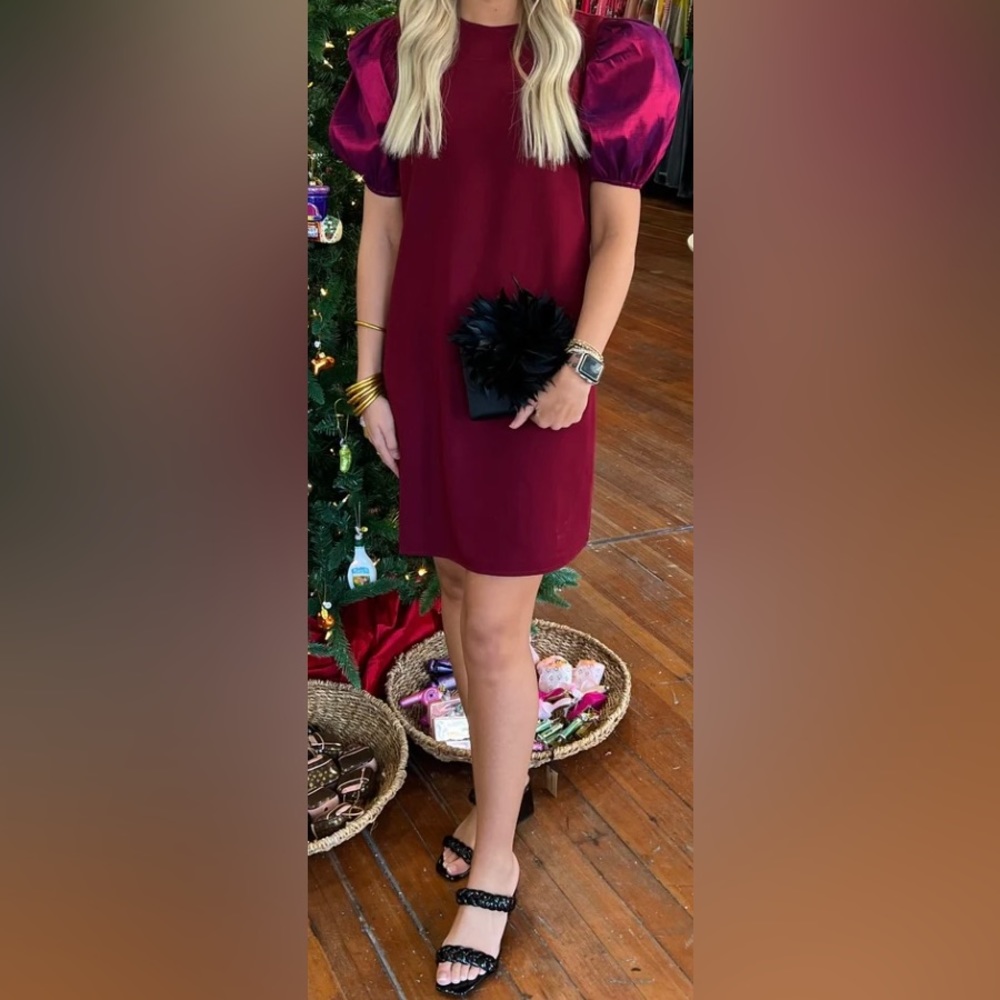 THML Puff Sleeve Dress